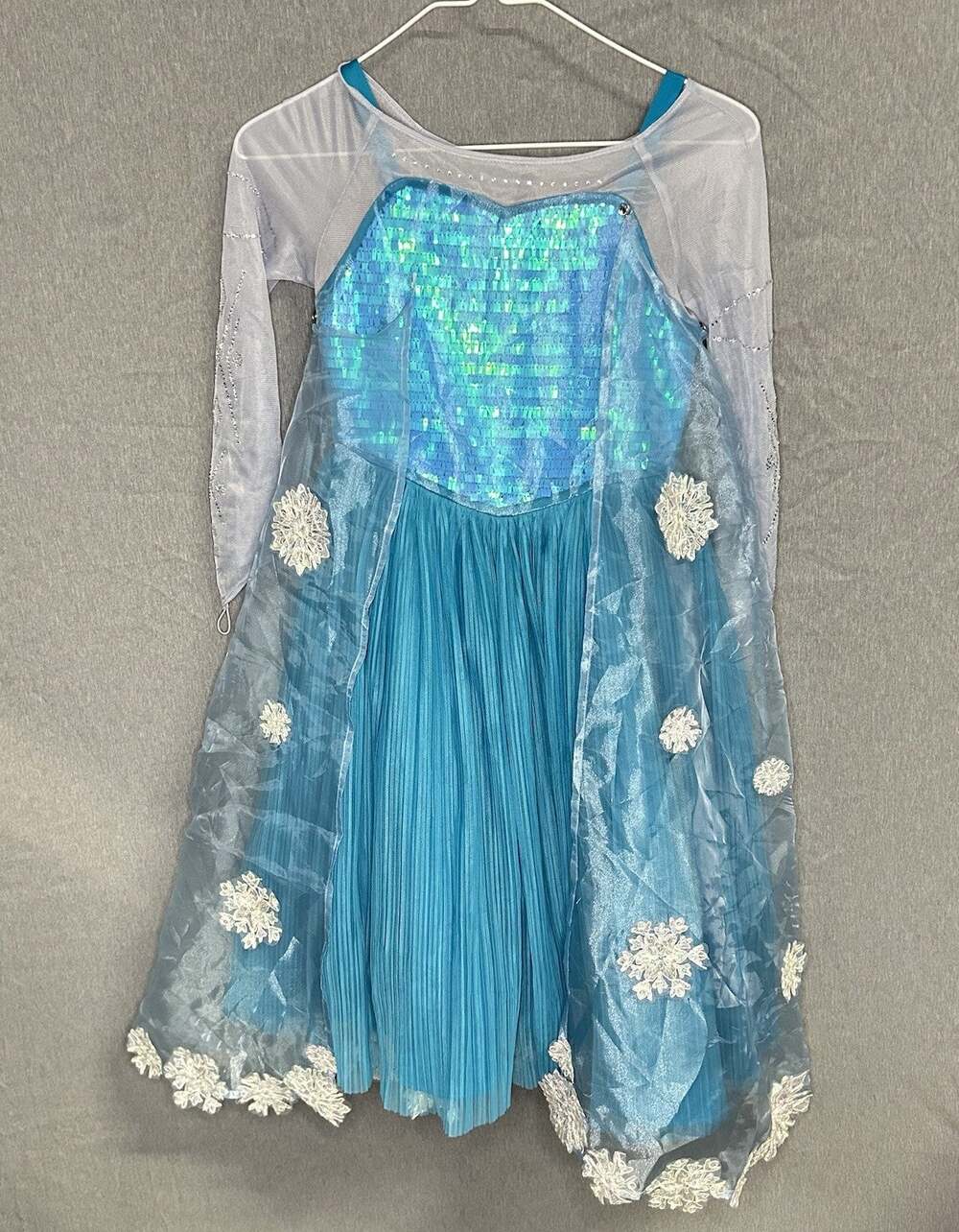Disney Princess Signature Collection Elsa Frozen Gown Dress BBB Girls Size 8